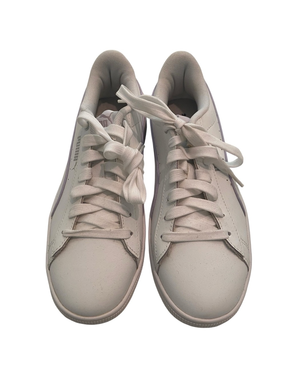 NWOB PUMA WHITE VIKKY V2 SHIFT SNEAKERS SIZE 6.5